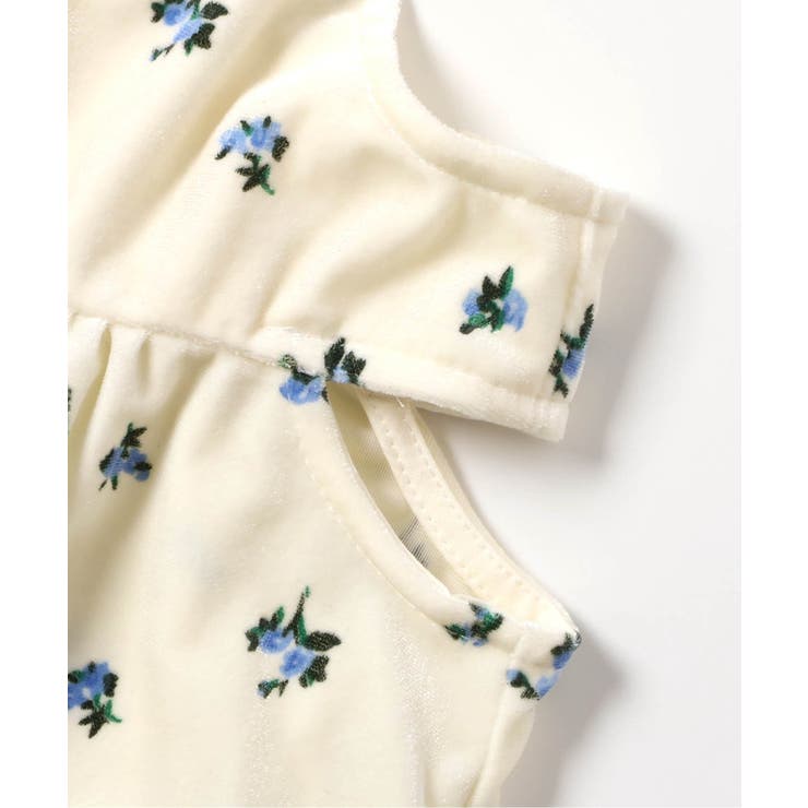 ベロアサイドオープンビスチェ | F.O.Online Store | 詳細画像10 