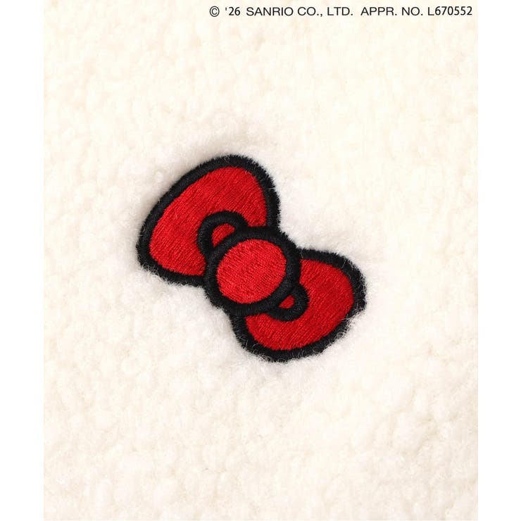 【サンリオキャラクターズ】ハローキティ リボン刺繍ジャンスカ | F.O.Online Store | 詳細画像5 