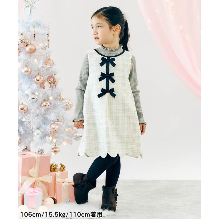 ツイードリボンジャンスカ_アプレレクールマシェリ | F.O.Online Store | 詳細画像5 