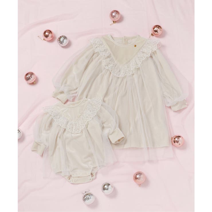 【リンク】ベロアチュールワンピース_アプレレクールマシェリ | F.O.Online Store | 詳細画像21 