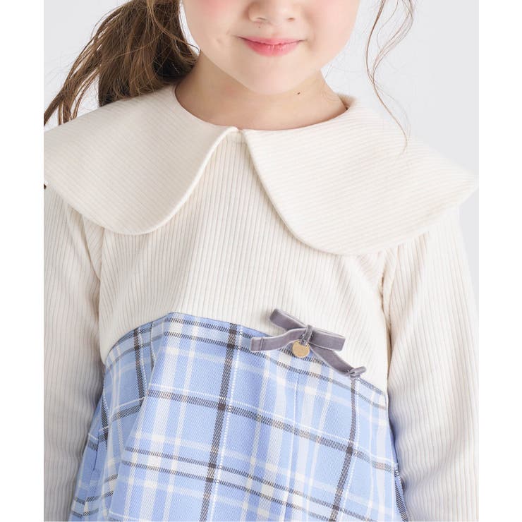 【リンク】ケープカラーチェックワンピース | F.O.Online Store | 詳細画像16 