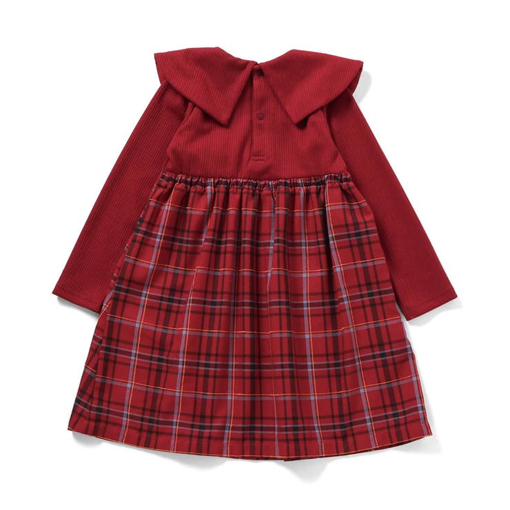 【リンク】ケープカラーチェックワンピース | F.O.Online Store | 詳細画像3 