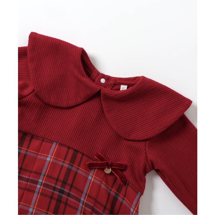 【リンク】ケープカラーチェックワンピース | F.O.Online Store | 詳細画像4 