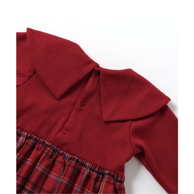 【リンク】ケープカラーチェックワンピース | F.O.Online Store | 詳細画像5 