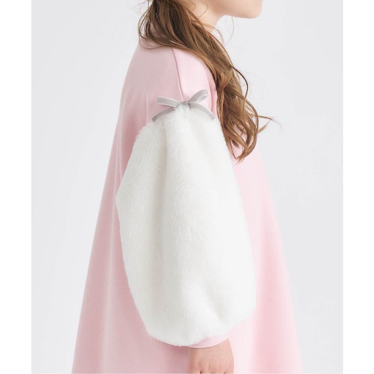 WEB限定 裏シャギー袖ボアワンピース | F.O.Online Store | 詳細画像10 