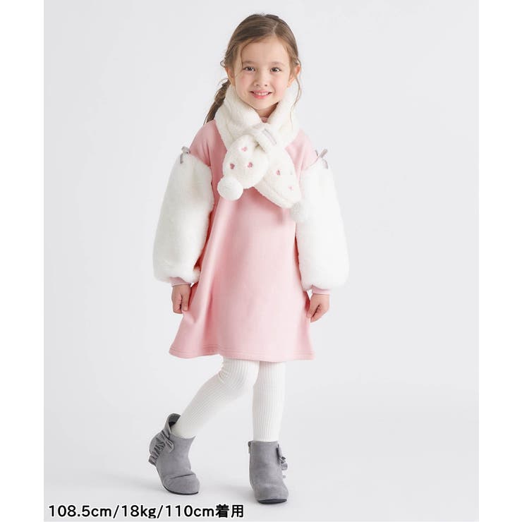 WEB限定 裏シャギー袖ボアワンピース | F.O.Online Store | 詳細画像8 