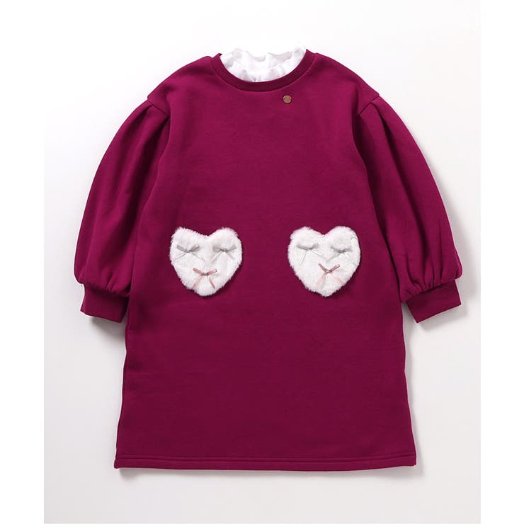 裏シャギーハートポケットワンピース | F.O.Online Store | 詳細画像3 