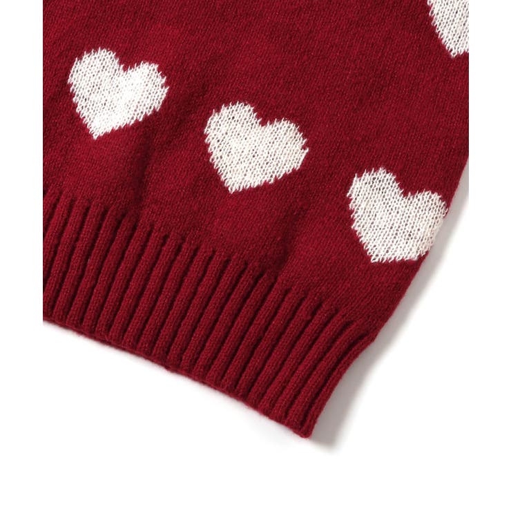 WEB限定 フラワー・ハートニットワンピース | F.O.Online Store | 詳細画像10 