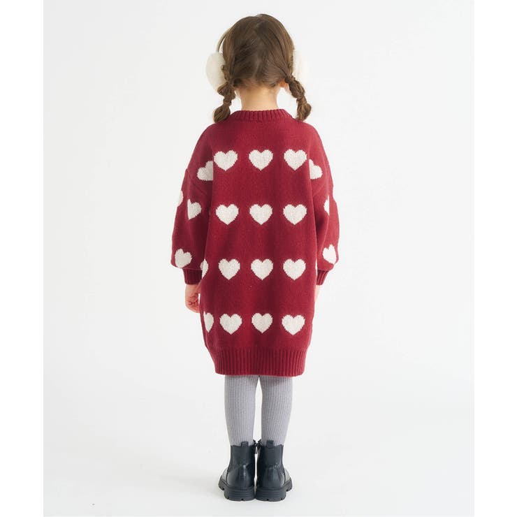 WEB限定 フラワー・ハートニットワンピース | F.O.Online Store | 詳細画像13 