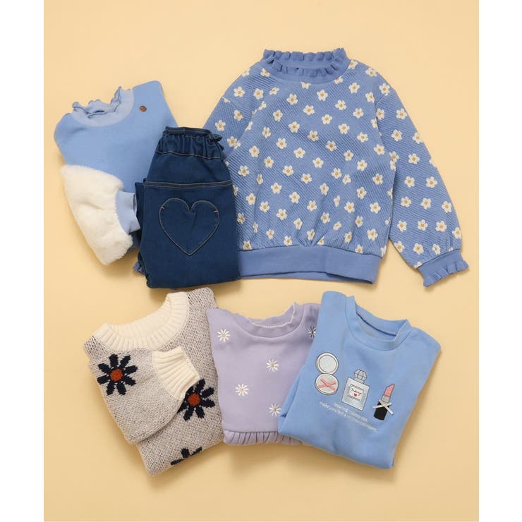 WEB限定 フラワー・ハートニットワンピース | F.O.Online Store | 詳細画像5 