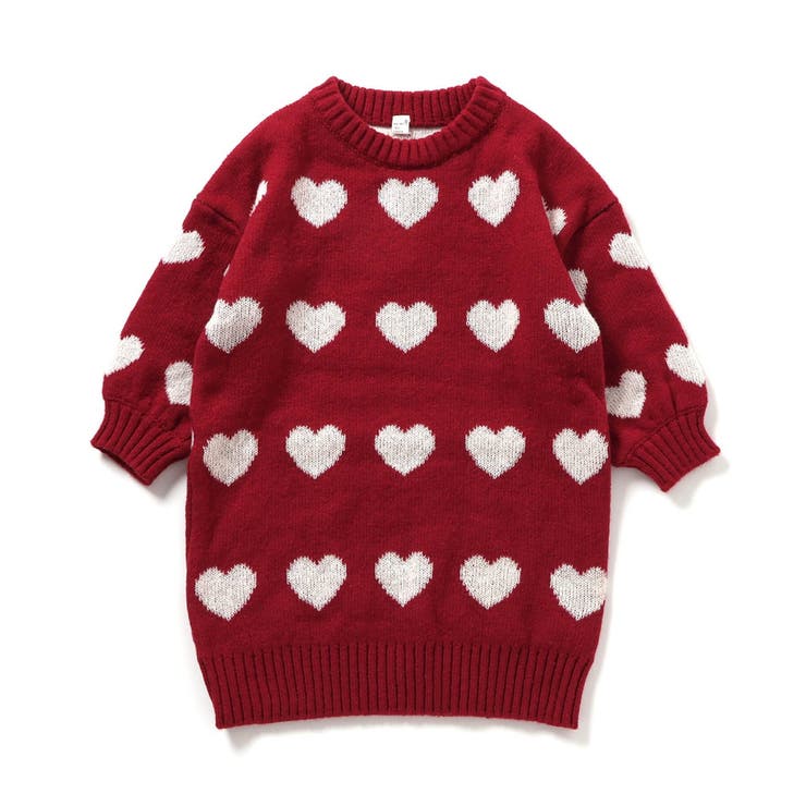 WEB限定 フラワー・ハートニットワンピース | F.O.Online Store | 詳細画像6 