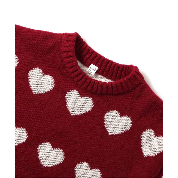 WEB限定 フラワー・ハートニットワンピース | F.O.Online Store | 詳細画像8 