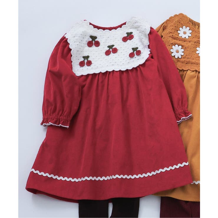 ハート・フラワー・さくらんぼモチーフワンピース | F.O.Online Store | 詳細画像1 