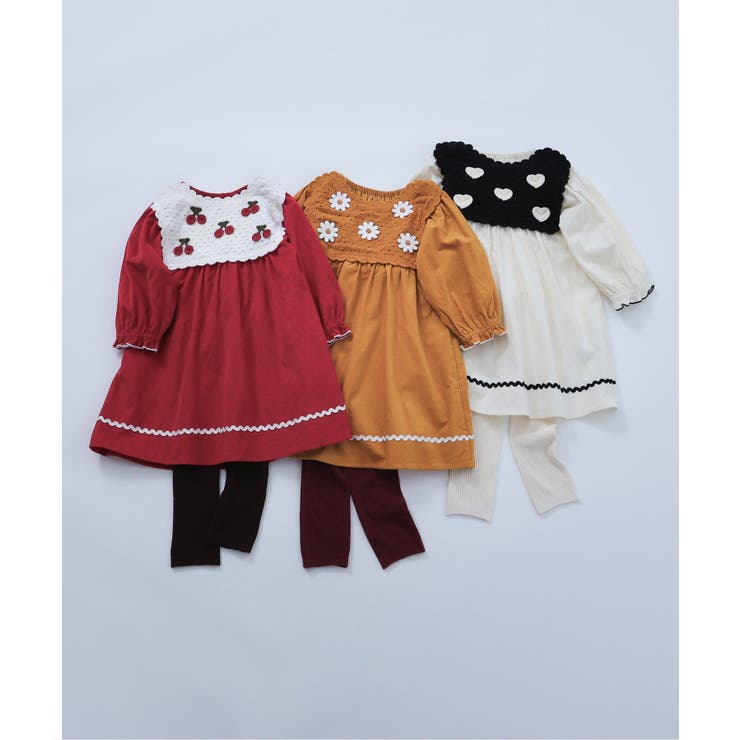 ハート・フラワー・さくらんぼモチーフワンピース | F.O.Online Store | 詳細画像12 