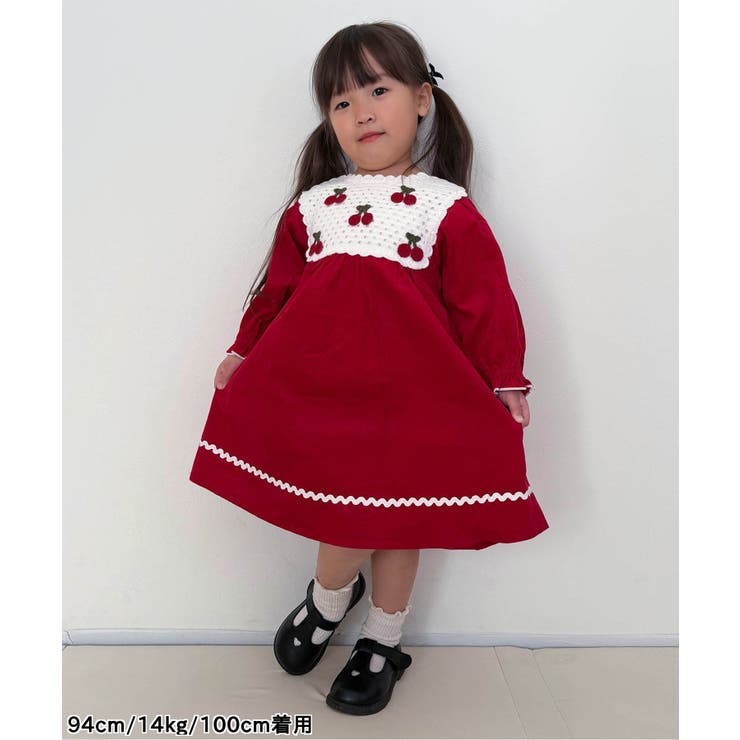 ハート・フラワー・さくらんぼモチーフワンピース | F.O.Online Store | 詳細画像22 