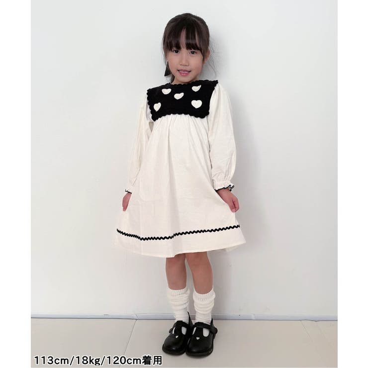 ハート・フラワー・さくらんぼモチーフワンピース | F.O.Online Store | 詳細画像4 