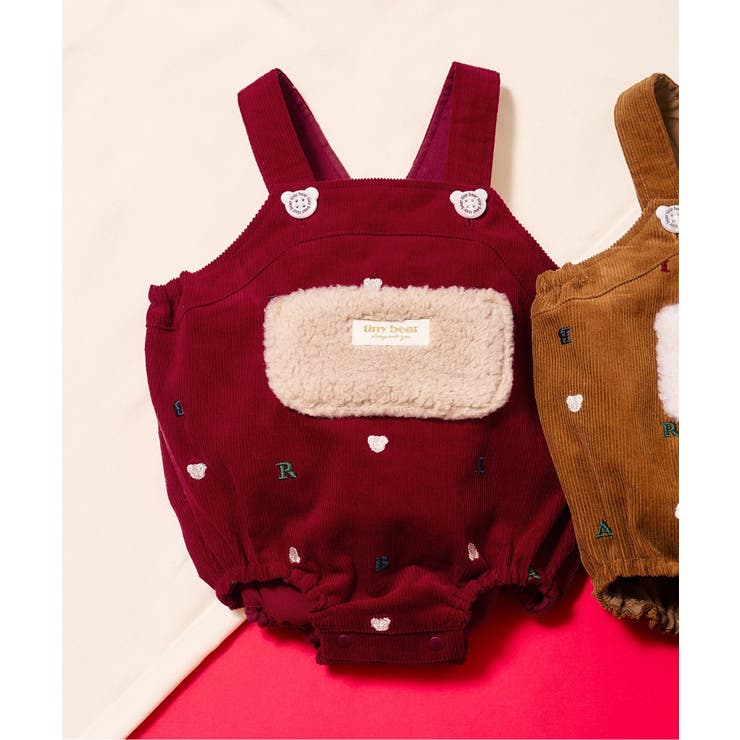 レッド | 【リンク】tiny bear サロペット | F.O.Online Store