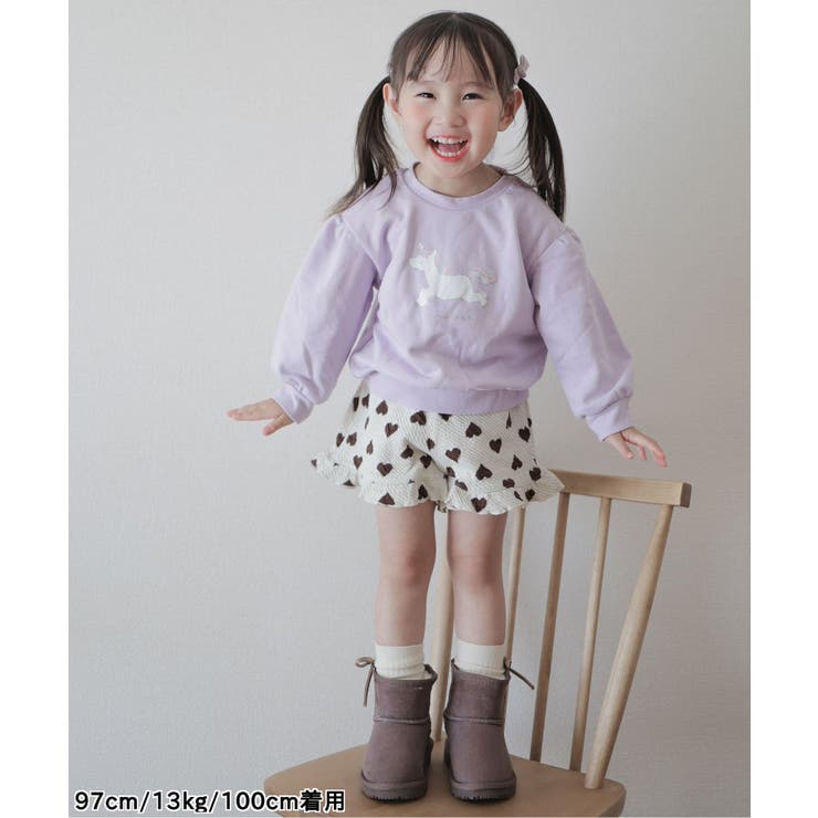 ハート・フラワージャガードビスチェ＆フリルショートパンツセット  ショート丈 | F.O.Online Store | 詳細画像10 