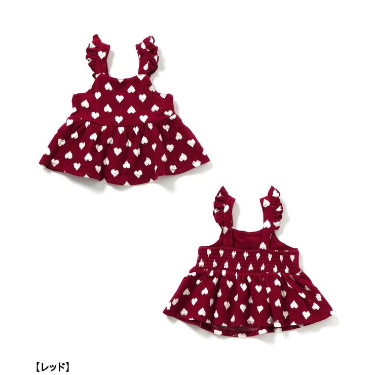 ハート・フラワージャガードビスチェ＆フリルショートパンツセット  ショート丈 | F.O.Online Store | 詳細画像12 