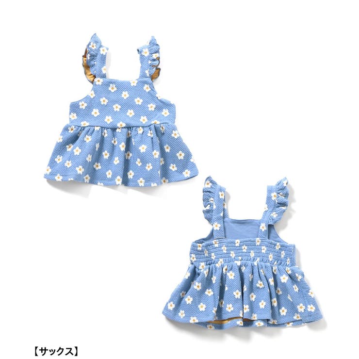 ハート・フラワージャガードビスチェ＆フリルショートパンツセット  ショート丈 | F.O.Online Store | 詳細画像14 