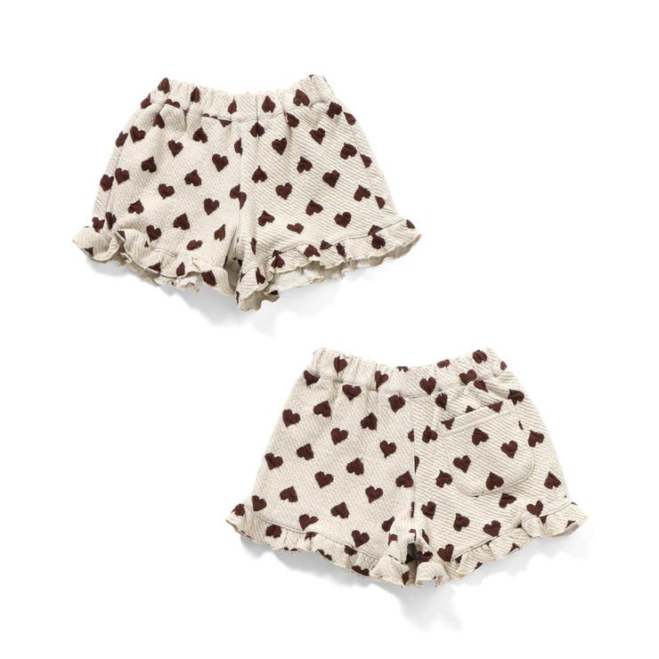 ハート・フラワージャガードビスチェ＆フリルショートパンツセット  ショート丈 | F.O.Online Store | 詳細画像4 