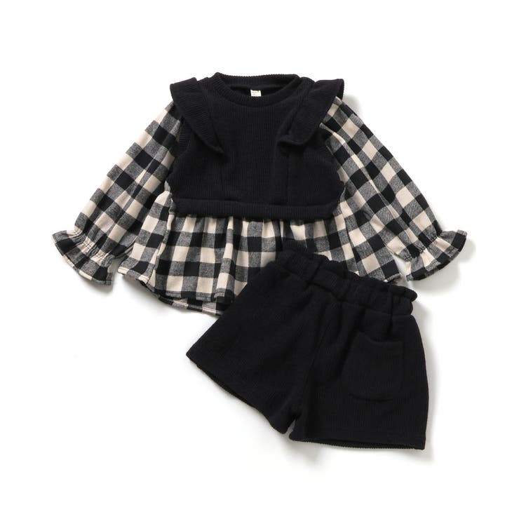 ベストドッキングトップス＆ショートパンツセット  ショート丈 | F.O.Online Store | 詳細画像2 