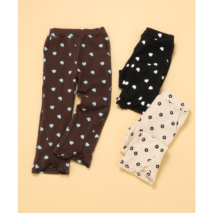 ハート・花柄裾フリルきゅんパンツ  10分丈 | F.O.Online Store | 詳細画像20 