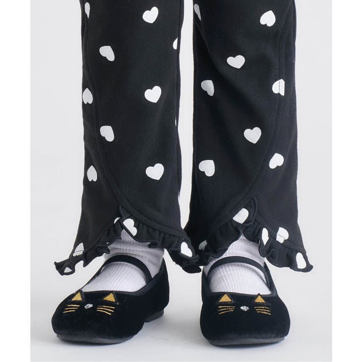 ハート・花柄裾フリルきゅんパンツ  10分丈 | F.O.Online Store | 詳細画像5 