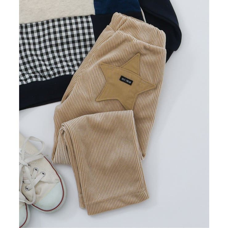 ベージュ | スターポケットカットコールパンツ  10分丈 | F.O.Online Store