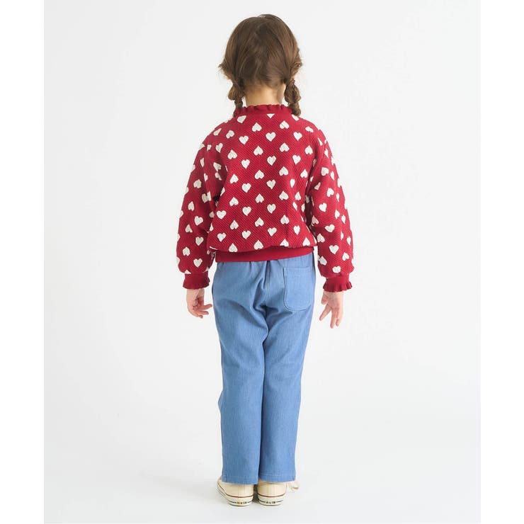 WEB限定 裏起毛リボンスリットカットソーパンツ  10分丈 | F.O.Online Store | 詳細画像19 