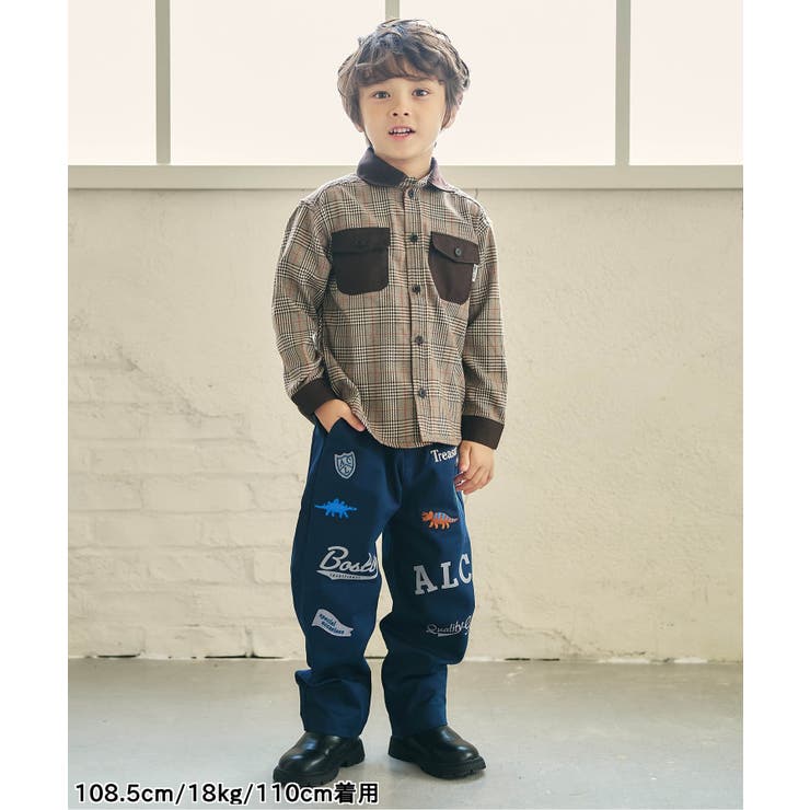 アソートワッペン＆刺繍パンツ  10分丈 | F.O.Online Store | 詳細画像18 