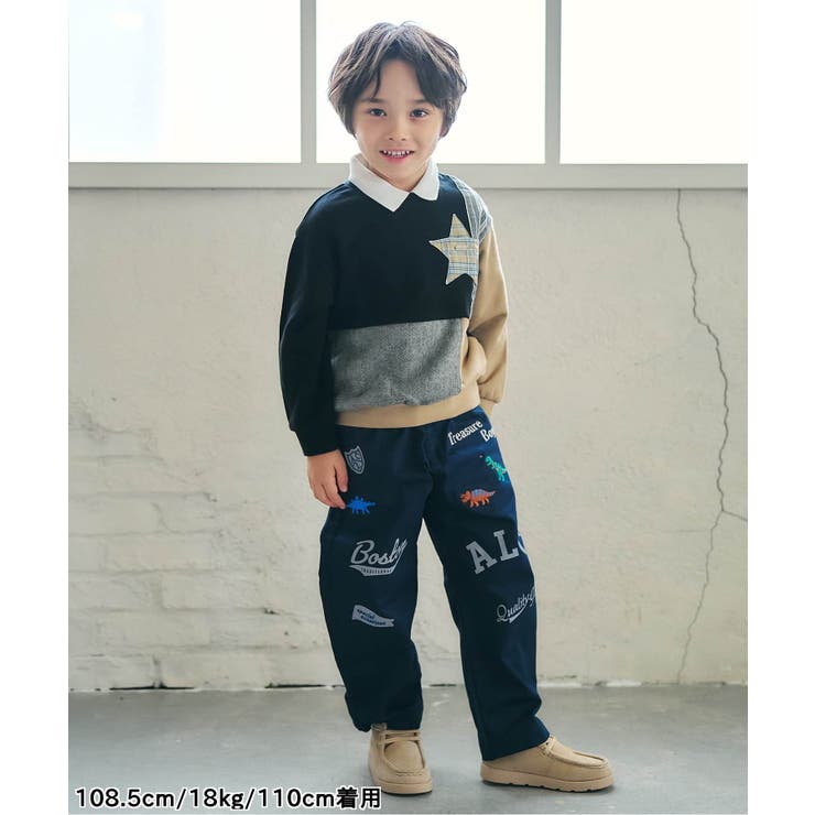 アソートワッペン＆刺繍パンツ  10分丈 | F.O.Online Store | 詳細画像21 