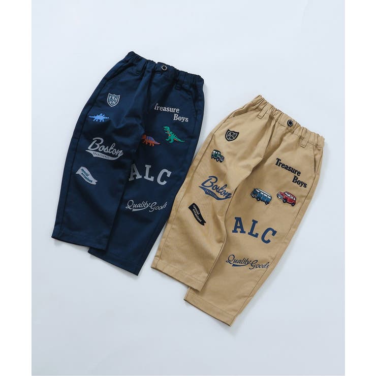 アソートワッペン＆刺繍パンツ  10分丈 | F.O.Online Store | 詳細画像22 