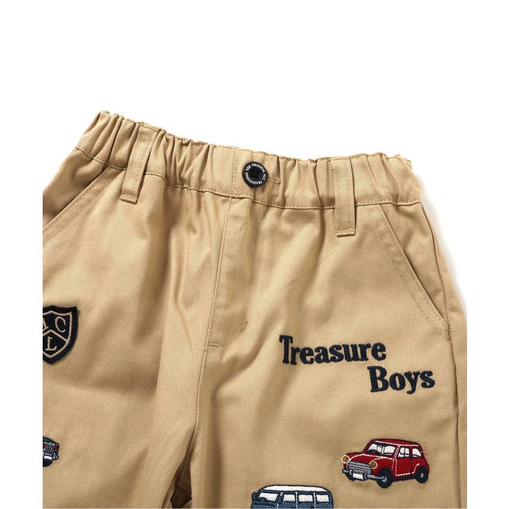 アソートワッペン＆刺繍パンツ  10分丈 | F.O.Online Store | 詳細画像4 