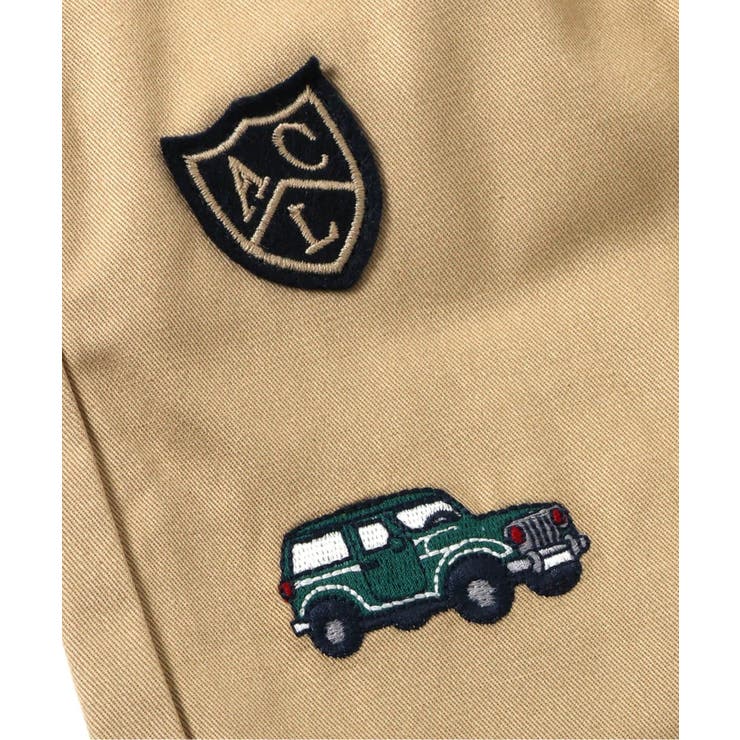 アソートワッペン＆刺繍パンツ  10分丈 | F.O.Online Store | 詳細画像8 