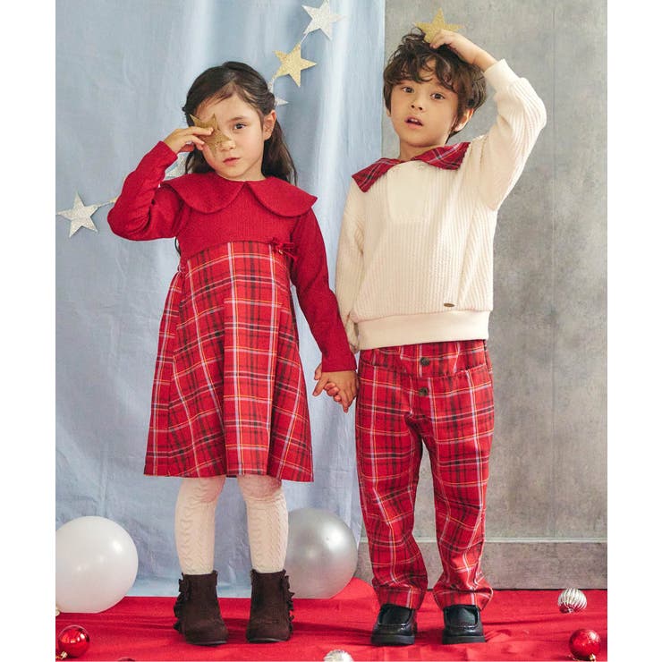 【リンク】フロントボタンチェックパンツ  10分丈 | F.O.Online Store | 詳細画像11