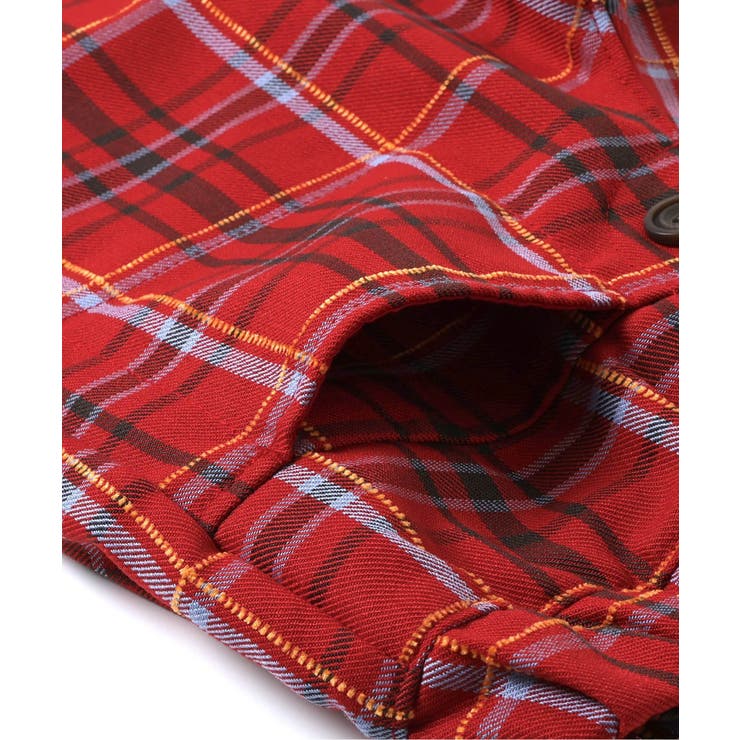 【リンク】フロントボタンチェックパンツ  10分丈 | F.O.Online Store | 詳細画像5