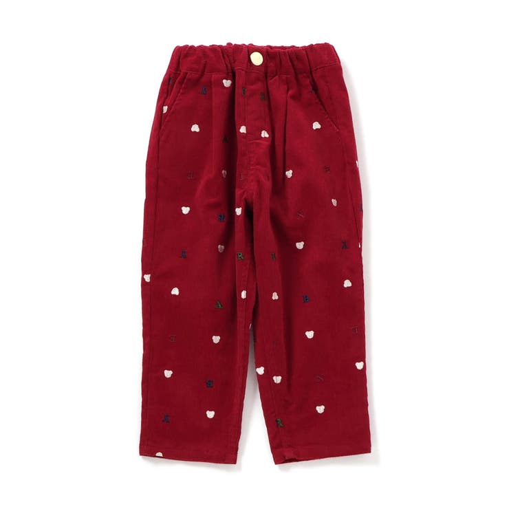 【リンク】tiny bear 刺繍パンツ  10分丈 | F.O.Online Store | 詳細画像14 