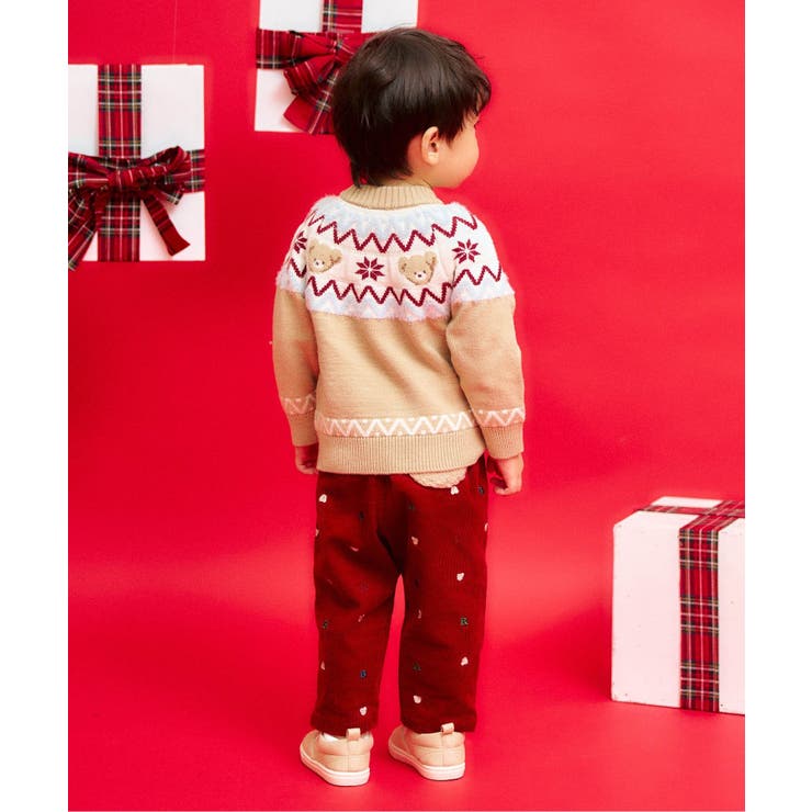 【リンク】tiny bear 刺繍パンツ  10分丈 | F.O.Online Store | 詳細画像18 