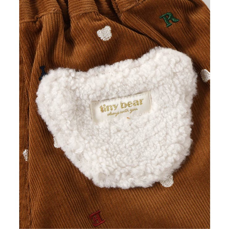 【リンク】tiny bear 刺繍パンツ  10分丈 | F.O.Online Store | 詳細画像6 