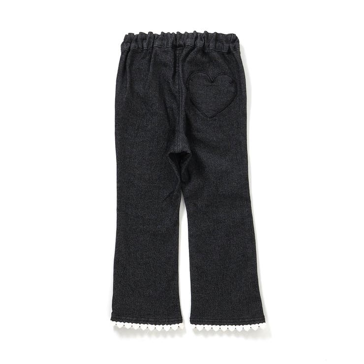 裏起毛ハート・お花ポケットフレアきゅんパンツ  10分丈 | F.O.Online Store | 詳細画像3 