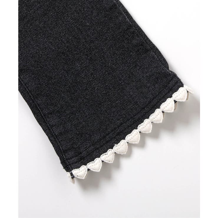 裏起毛ハート・お花ポケットフレアきゅんパンツ  10分丈 | F.O.Online Store | 詳細画像5 