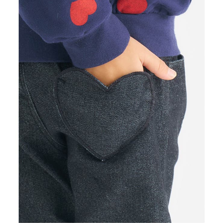 裏起毛ハート・お花ポケットフレアきゅんパンツ  10分丈 | F.O.Online Store | 詳細画像9 