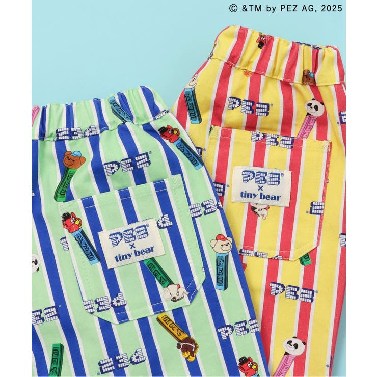WEB限定 PEZ×tiny bear 総柄パンツ  10分丈 | F.O.Online Store | 詳細画像13 