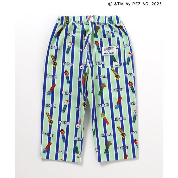 WEB限定 PEZ×tiny bear 総柄パンツ  10分丈 | F.O.Online Store | 詳細画像3 