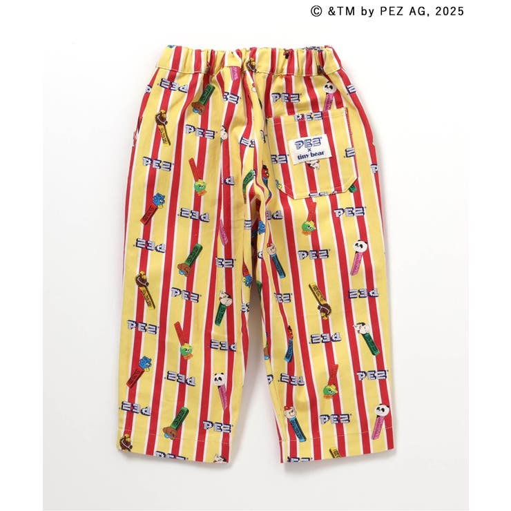 WEB限定 PEZ×tiny bear 総柄パンツ  10分丈 | F.O.Online Store | 詳細画像5 