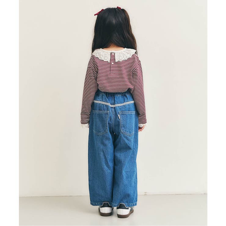 ラインレースデニムパンツ  10分丈 | F.O.Online Store | 詳細画像16 