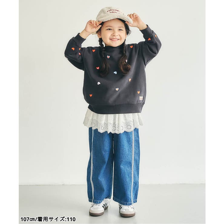 ラインレースデニムパンツ  10分丈 | F.O.Online Store | 詳細画像18 