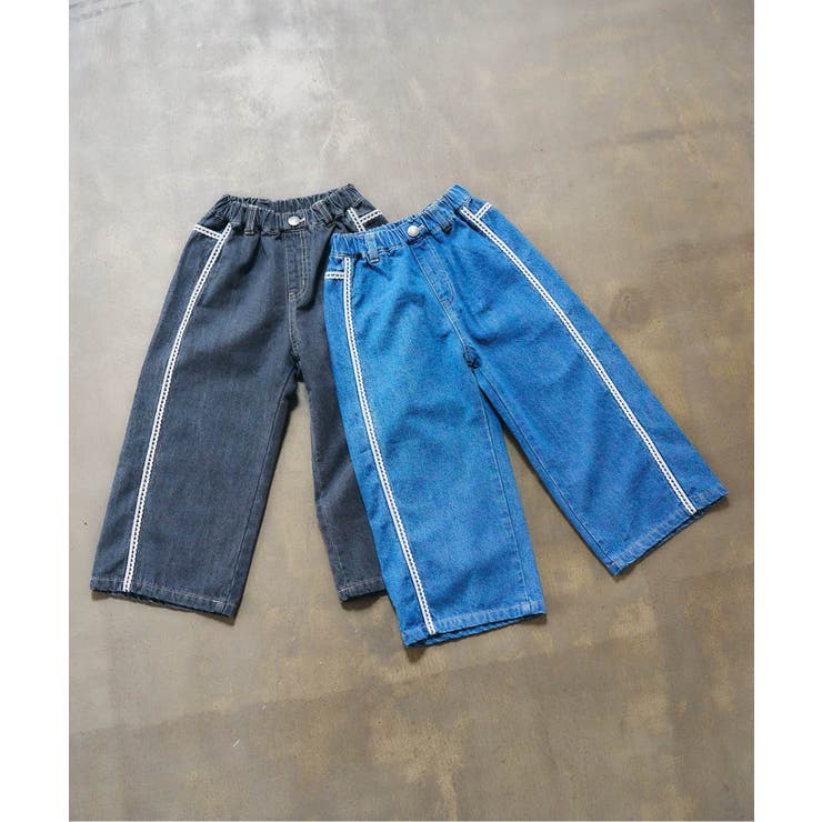 ラインレースデニムパンツ  10分丈 | F.O.Online Store | 詳細画像19 
