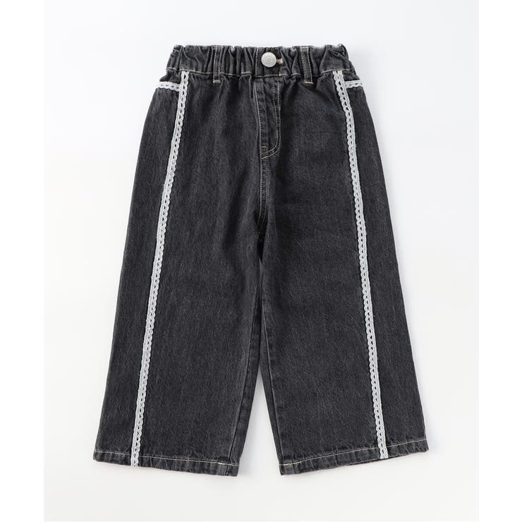 ラインレースデニムパンツ  10分丈 | F.O.Online Store | 詳細画像2 
